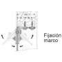 Gancho de suspensión cortina Fermoflex