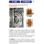 Horno gas 10 GN 1/1 mixto INOXTREND T