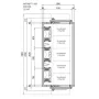 Abatidor modular multi-funcion AFINOX 600
