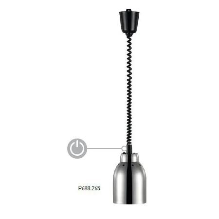 Lámpara infrarrojos extensible Ø 16 inox