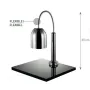 Lámpara infrarrojos con pie inox