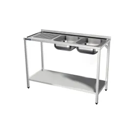 Fregadero de 1200x500 mm