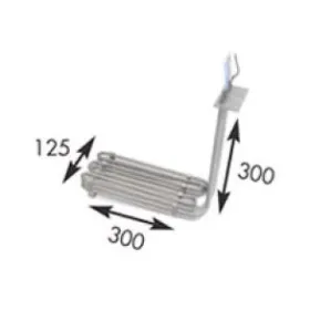 Resistencia freidora Franke 7500w