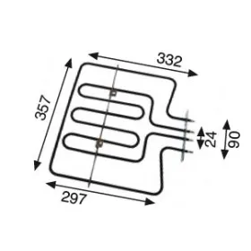 Resistencia Horno ZANUSSI