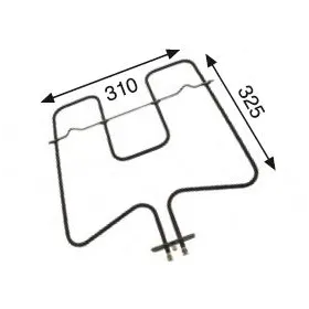 Resistencia Horno ZANUSSI 2