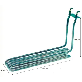 Resistencia freidora Zanussi 2900Wc
