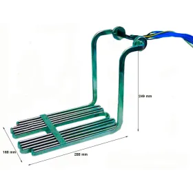 Resistencia freidora Zanussi 7200W