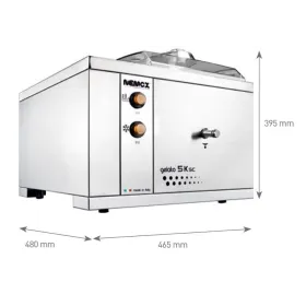 Mantecadora profesional GELATO 5K SC