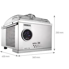 Mantecadora profesional GELATO 3K