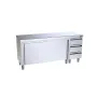 Mueble con cajones  y puertas correderas fondo 700