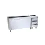 Mueble con cajones  y puertas correderas fondo 700