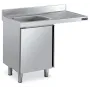 Muebles fregaderos con espacio lavavajillas fondo 700