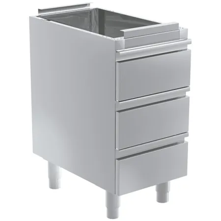 Mueble 3 cajones fondo 700