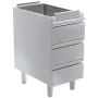 Mueble 3 cajones fondo 700