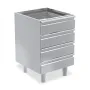 Mueble 3 cajones fondo 700