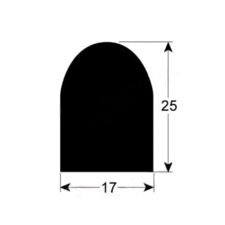 Burlete calor puerta para carros  4020
