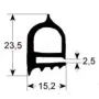 Burlete puerta alta temperatura 2240