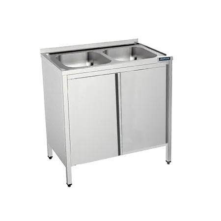 Fregadera con puertas de 800x500 mm