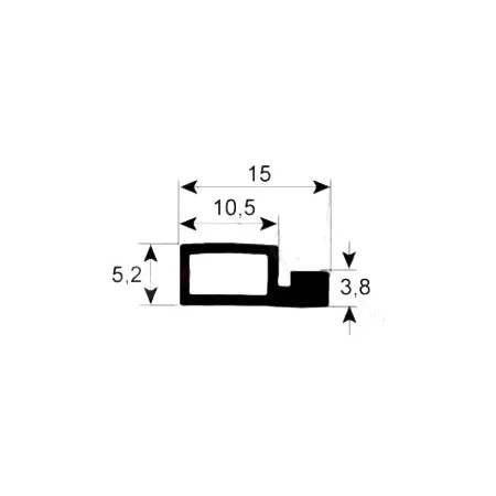 Junta puerta alta temperatura 2953