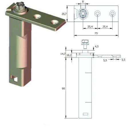 Bisagra pivotante FA5