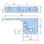 Soporte de pivot DB515Q