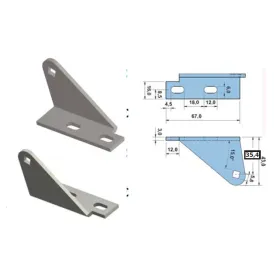 Soporte superior para bisagras DB651