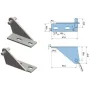 Soporte superior para bisagras DB647