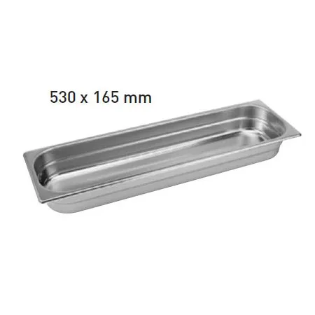 Cubeta GN 2/4 Inoxidable 18/10 
