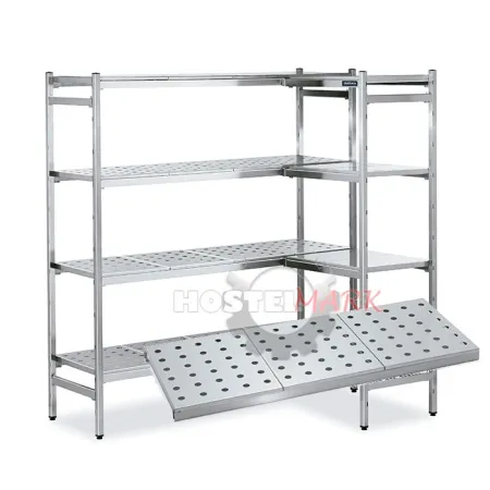 Estanterias de pie en acero inoxidable