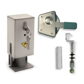 Cierre con llave para correderra manual M-57
