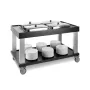 Carro buffet negro