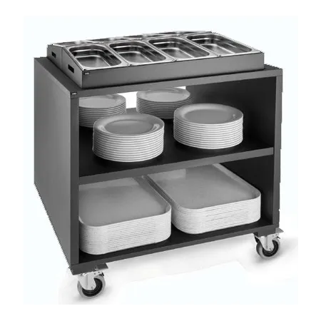 Carro buffet negro 1 GN