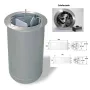 Dispensador de platos para empotrar