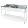 Fregadero industrial 2000x600