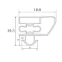 Burlete UR-3700  (2.5 mts)