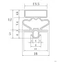 Burlete UR-662  (2.5 mts)