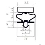 Burlete UR-662  (2.5 mts)