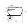 Burlete UR-760  (2.5 mts)