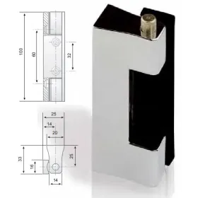 Bisagra nevera G-303 PV