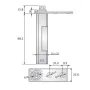 Bisagra nevera TRS-1 CR