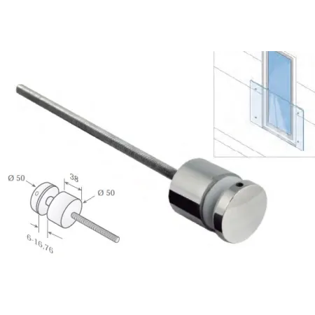 Conector para tubo redondo a pared