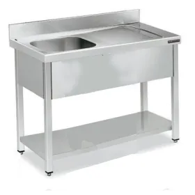 Fregadero industrial 1300x700