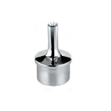 Soporte unión tubo redondo con espárrago M-6