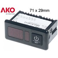 Termómetro AKO-14023 panelable digital 12-24v