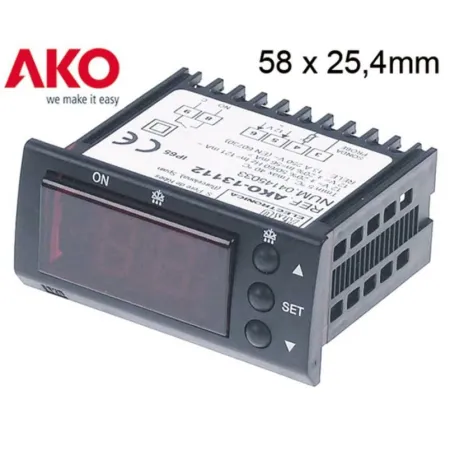 Controlador electrónico AKO-13112  12v 1 relé