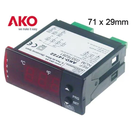 Controlador electrónico AKO-14722  12V 1 relé