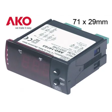 Controlador electrónico AKO-14723  230V 1 relé