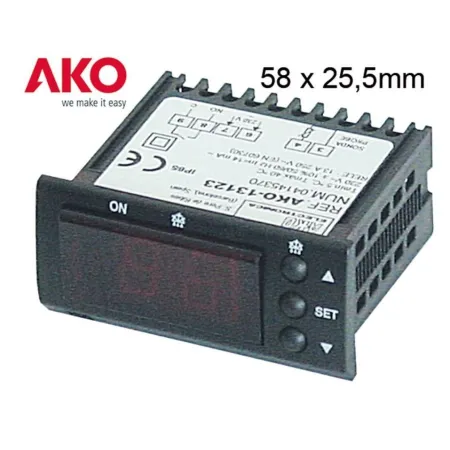 Controlador electrónico AKO-13123  230V 1 relé