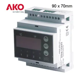 Controlador electrónico AKO-15223  230V 1 relé