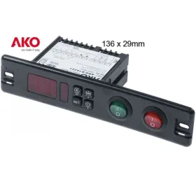 Controlador AKO-D10223 panelable digital 230V 2 relés